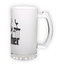 Frosted glass beer mug (500 ml)