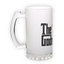 Frosted glass beer mug (500 ml)