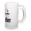 Frosted glass beer mug (500 ml)