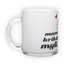 Frosted glass mug (300 ml)