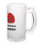 Frosted glass beer mug (500 ml)