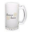 Frosted glass beer mug (500 ml)