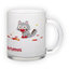 Frosted glass mug (300 ml)