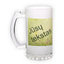 Frosted glass beer mug (500 ml)