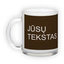 Frosted glass mug (300 ml)