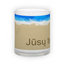 Frosted glass mug (300 ml)