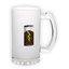 Frosted glass beer mug (500 ml)