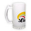 Frosted glass beer mug (500 ml)