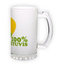 Frosted glass beer mug (500 ml)