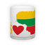 Frosted glass mug (300 ml)