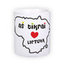 Standard white mug (300 ml)