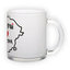 Frosted glass mug (300 ml)