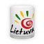 Frosted glass mug (300 ml)