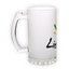 Frosted glass beer mug (500 ml)