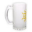 Frosted glass beer mug (500 ml)