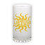 Frosted glass beer mug (500 ml)
