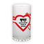 Frosted glass beer mug (500 ml)