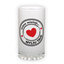 Frosted glass beer mug (500 ml)