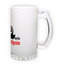 Frosted glass beer mug (500 ml)