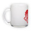 Frosted glass mug (300 ml)