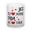 Frosted glass mug (300 ml)