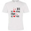 T -shirts with your photo, notes, white