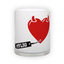 Frosted glass mug (300 ml)