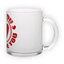 Frosted glass mug (300 ml)