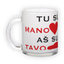 Frosted glass mug (300 ml)