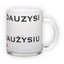 Frosted glass mug (300 ml)