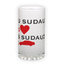 Frosted glass beer mug (500 ml)