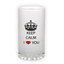 Frosted glass beer mug (500 ml)