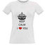 Women's T-shirt with your choice of photos, notes, white