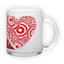 Frosted glass mug (300 ml)