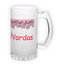 Frosted glass beer mug (500 ml)