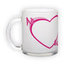 Frosted glass mug (300 ml)