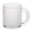 Frosted glass mug (300 ml)