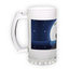 Frosted glass beer mug (500 ml)