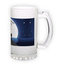 Frosted glass beer mug (500 ml)