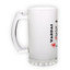 Frosted glass beer mug (500 ml)