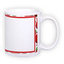 Standard white mug (300 ml)