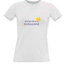 Women's T-shirt with your choice of photos, notes, white