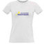 Women's T-shirt with your choice of photos, notes, white