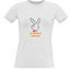 Women's T-shirt with your choice of photos, notes, white