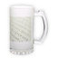 Frosted glass beer mug (500 ml)