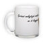 Frosted glass mug (300 ml)