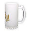 Frosted glass beer mug (500 ml)