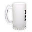 Frosted glass beer mug (500 ml)