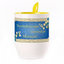 A cup with a spoon. Yellow (250 ml)