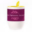 A cup with a spoon. Yellow (250 ml)
